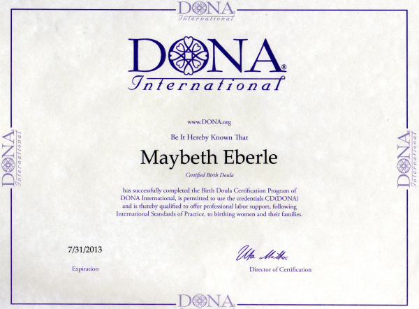 Certification