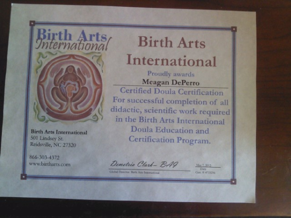 Certification