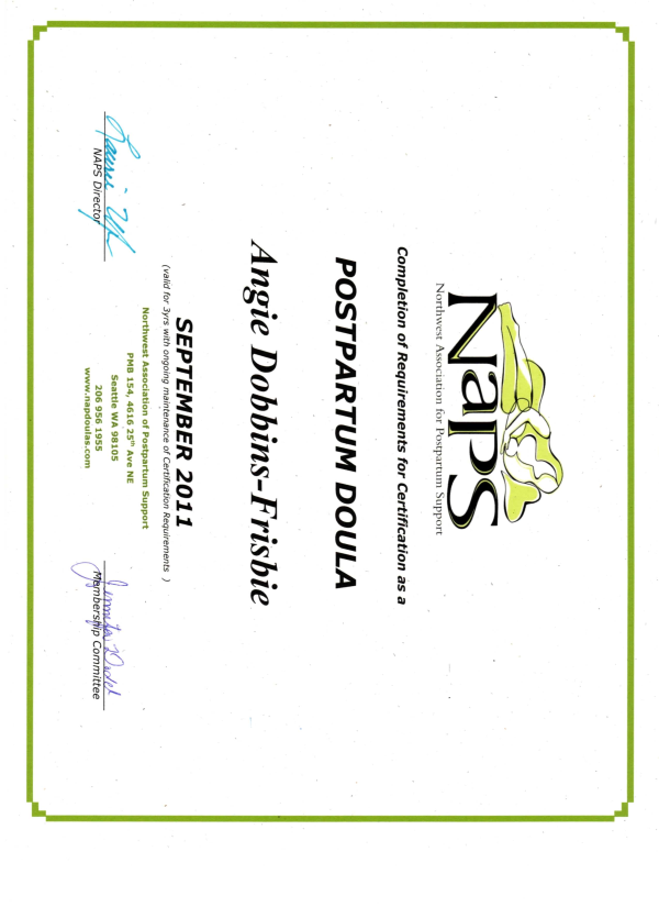 Certification