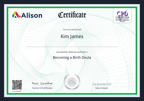 Certification