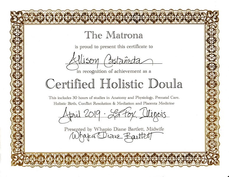 Certification