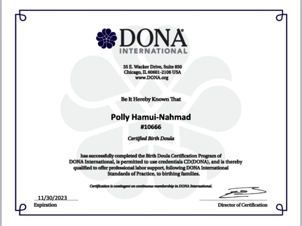 Certification