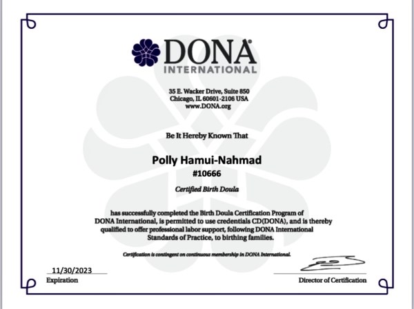 Certification