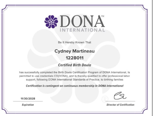 Certification