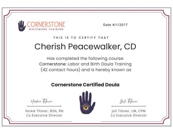 Certification