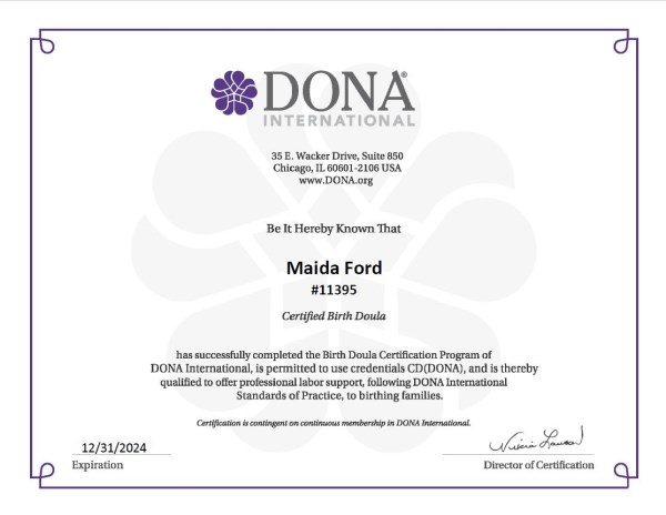 Certification