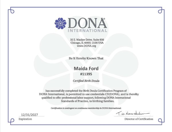 Certification