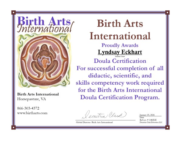 Certification