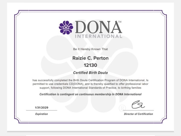 Certification