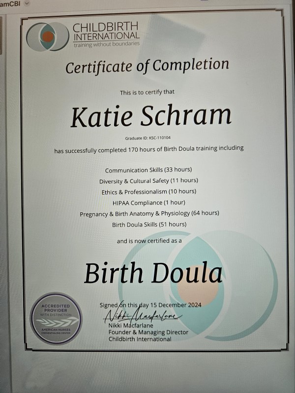 Certification