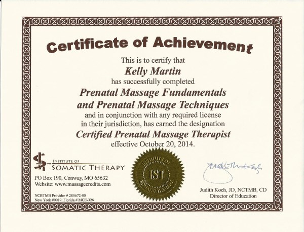Certification