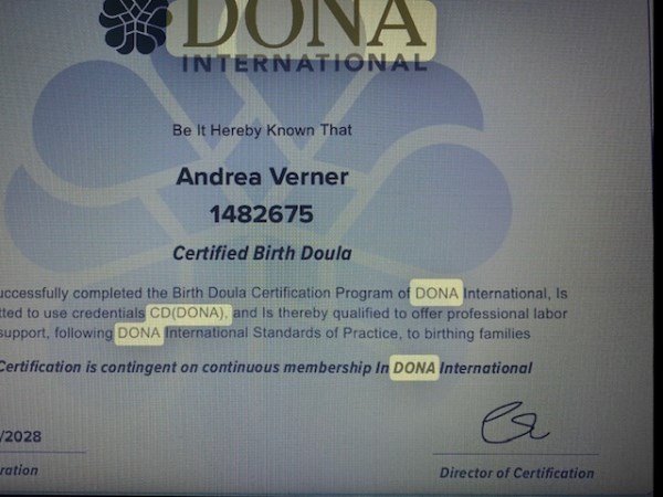 Certification