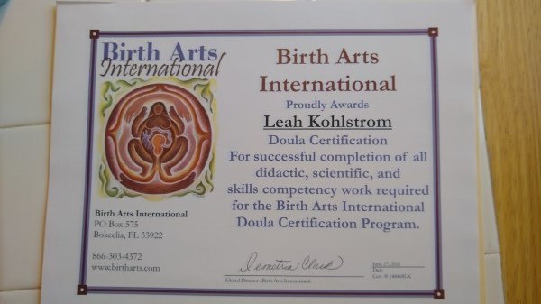 Certification