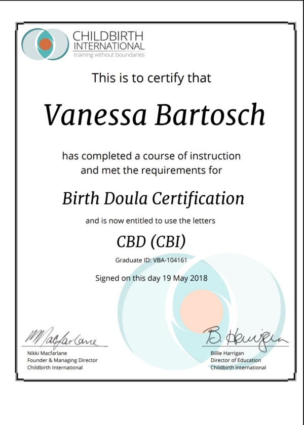 Certification