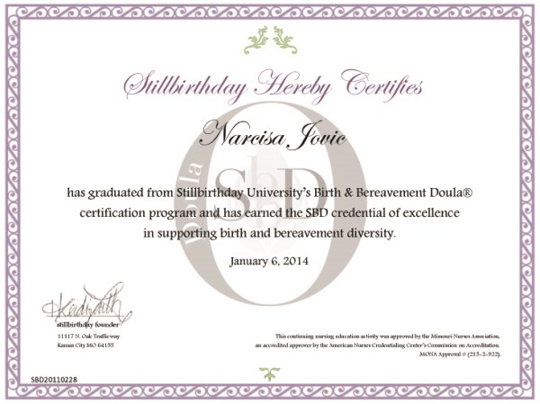 Certification