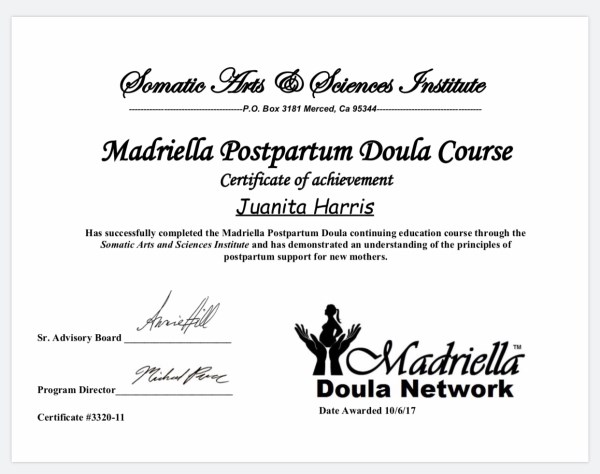 Certification