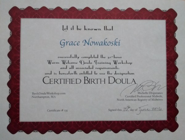 Certification