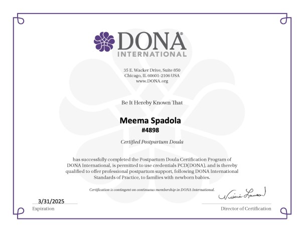 Certification