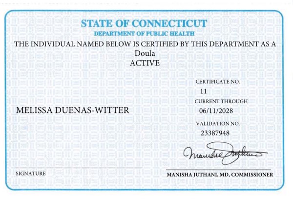 Certification