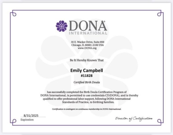 Certification