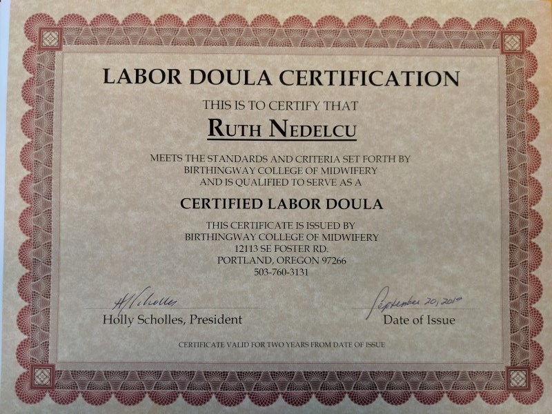 Certification