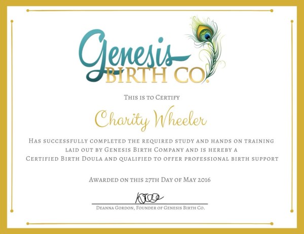 Certification