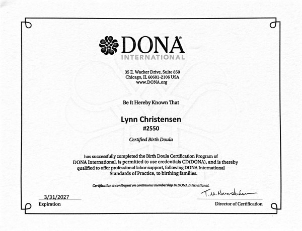 Certification