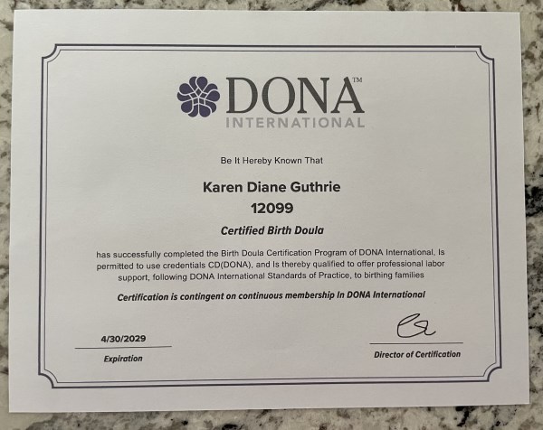 Certification