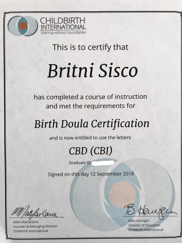 Certification