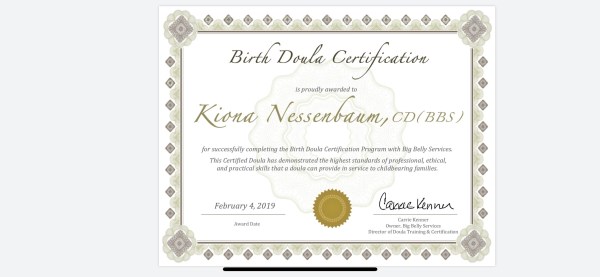 Certification