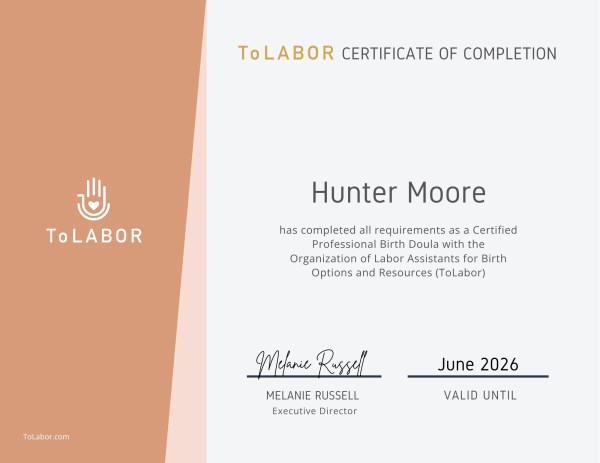 Certification