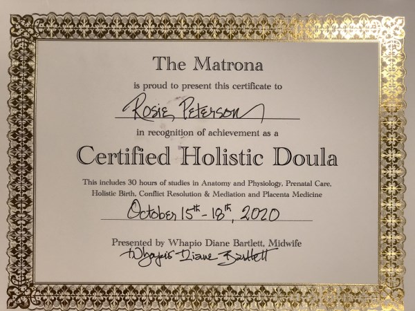 Certification