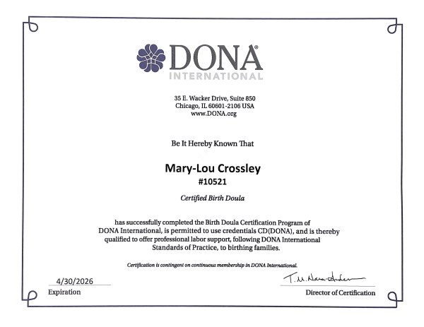 Certification