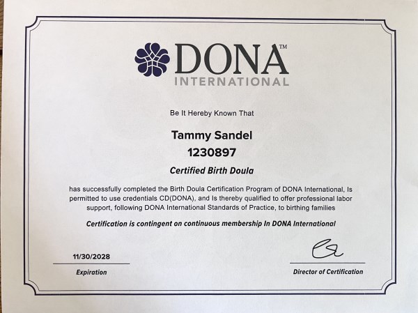 Certification