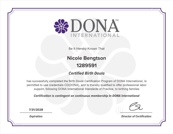 Certification