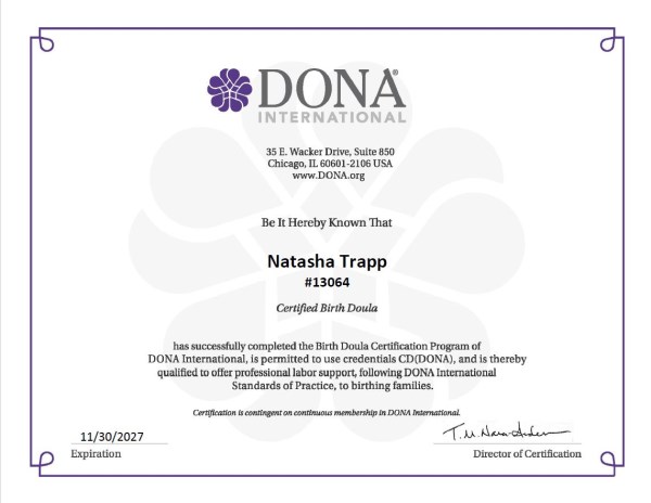 Certification