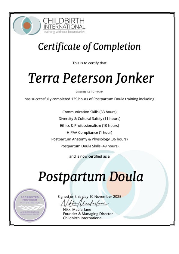 Certification