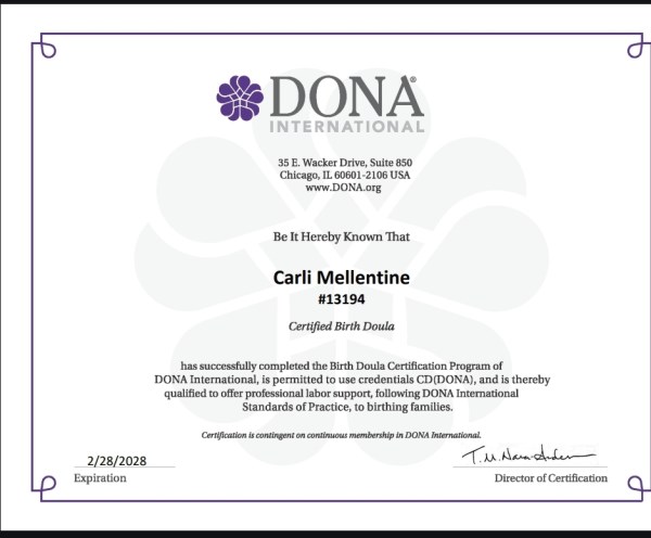 Certification