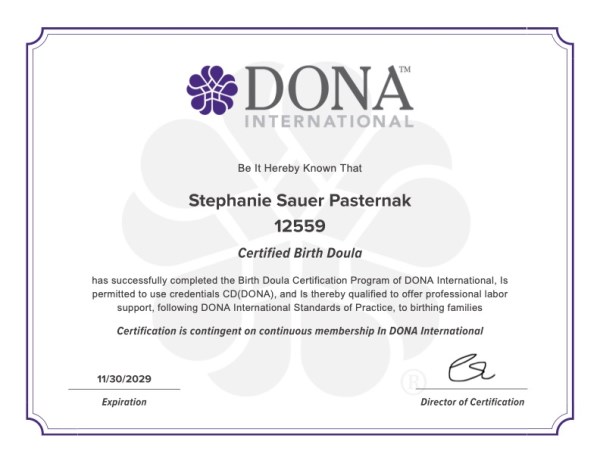 Certification