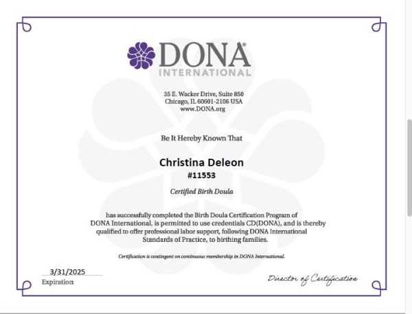 Certification