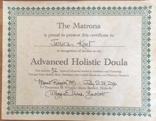 Certification
