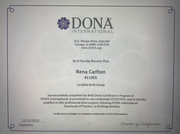 Certification