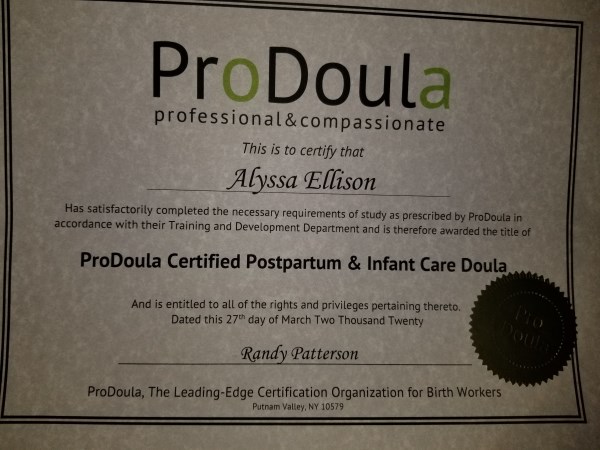 Certification