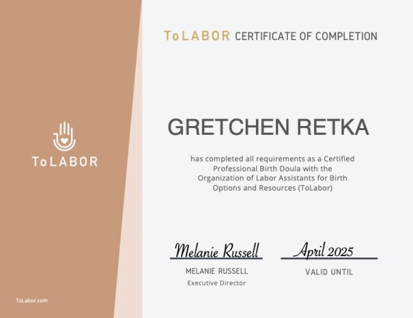 Certification