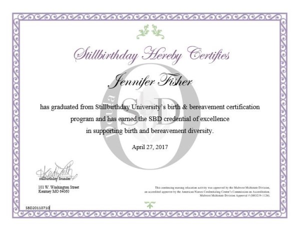 Certification