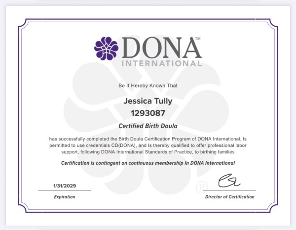 Certification