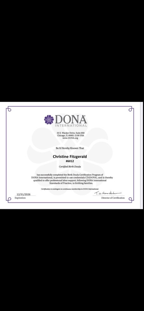 Certification