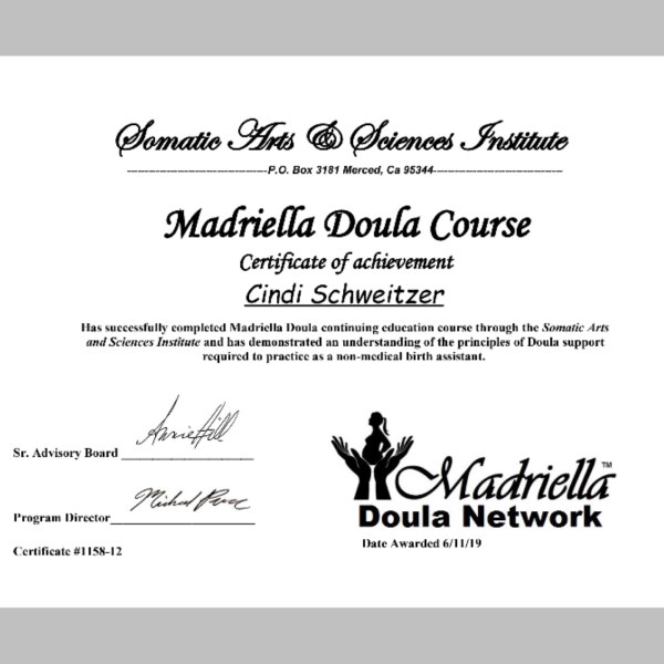 Certification