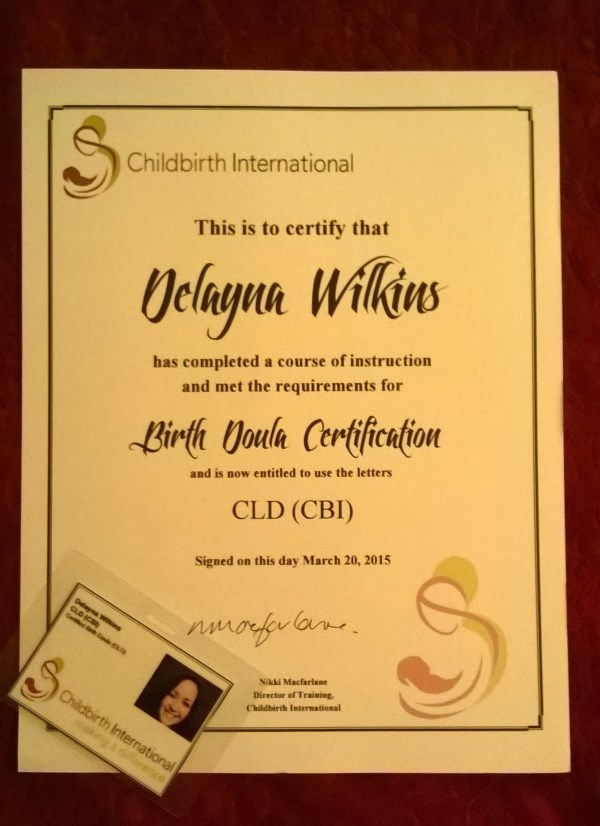Certification