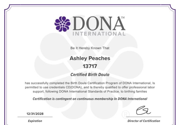 Certification